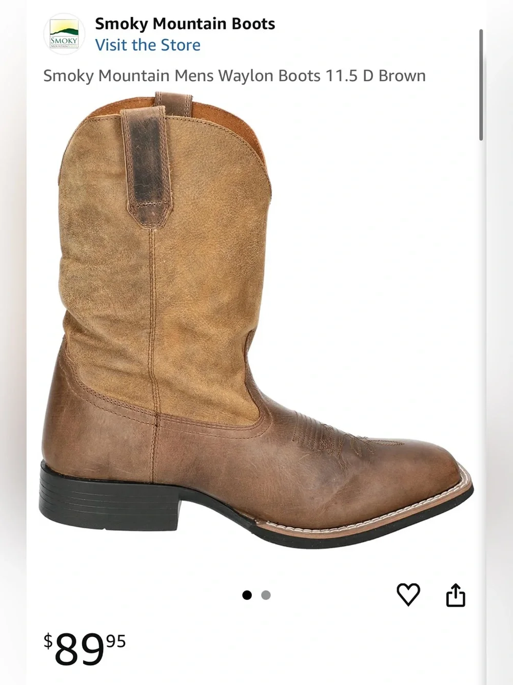 Smoky Mountain Boots